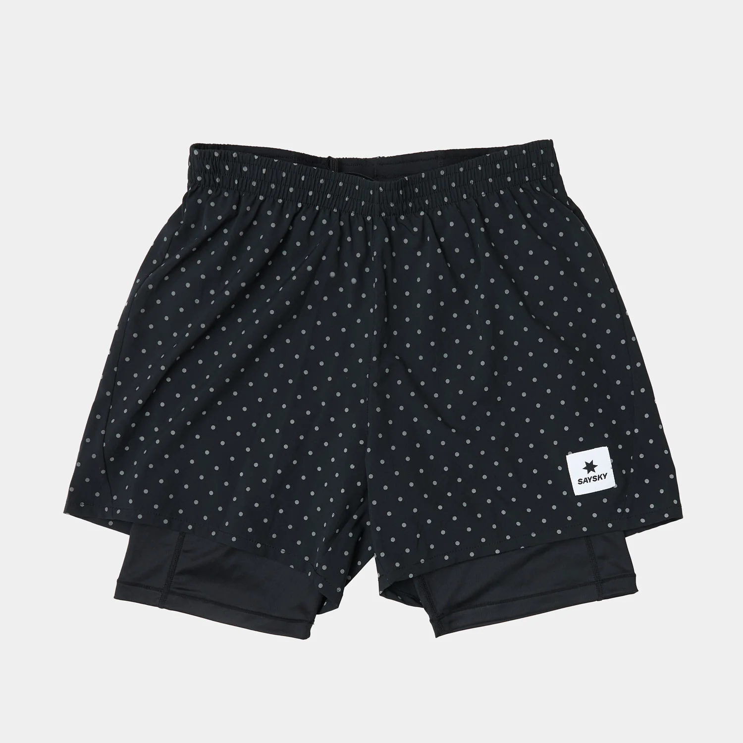 Reflective Polka 2 In 1 Pace Shorts 5" - Image 10