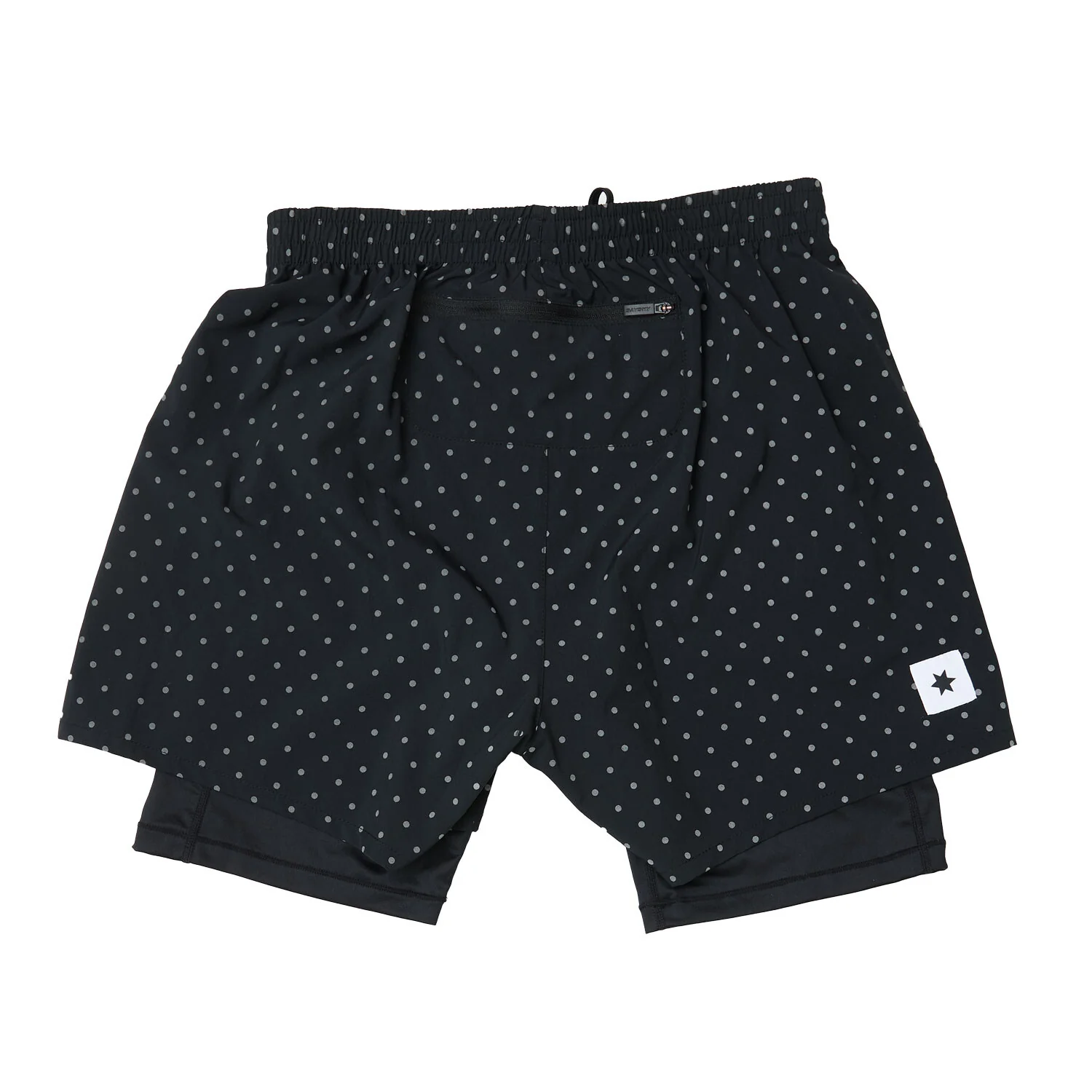 Reflective Polka 2 In 1 Pace Shorts 5" - Image 11