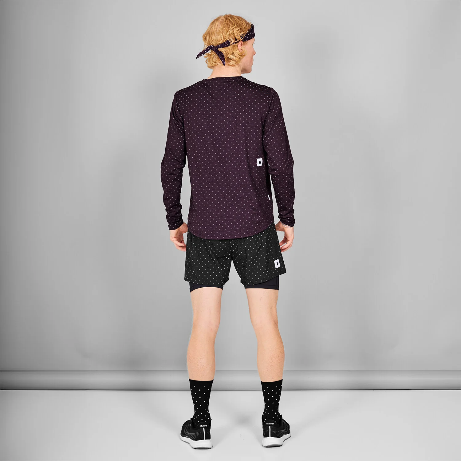 Reflective Polka 2 In 1 Pace Shorts 5" - Image 4